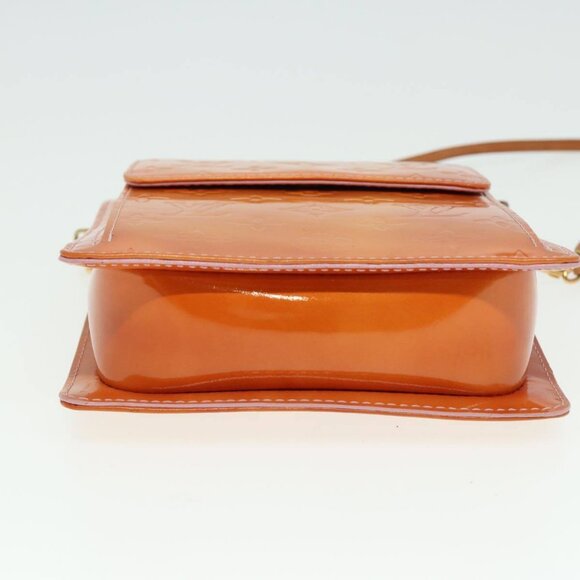 LOUIS VUITTON Monogram Vernis Motto Pouch Marshmallow Pink - Picture 5 of 16